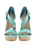 Liliana Teal Wedges Size 5 1/2 - photo 2