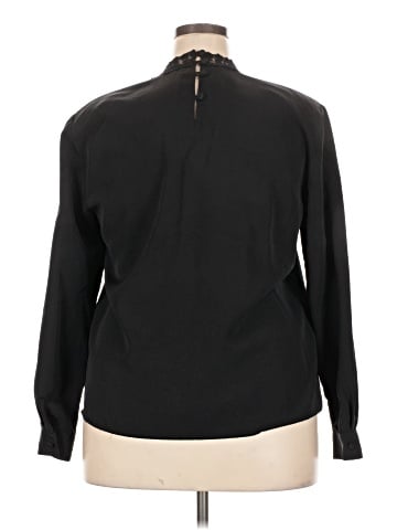 Essentials Long Sleeve Blouse (view 2)