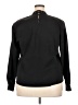 Essentials 100% Polyester Black Long Sleeve Blouse Size 18 - photo 2