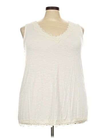 Lane Bryant Sleeveless T-Shirt (view 1)