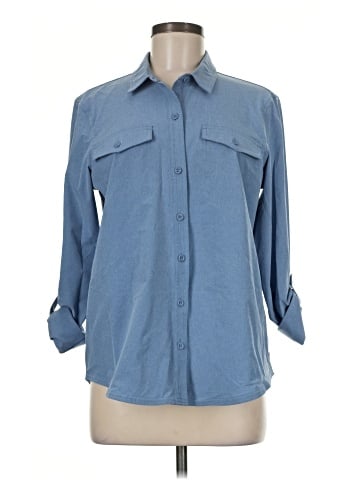 Eddie Bauer 3/4 Sleeve Blouse (view 1)