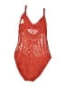 Robin Piccone Tweed Red One Piece Swimsuit Size 6 - photo 2