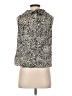 Talbots Silver Sleeveless Blouse Size 4 Petite - photo 2