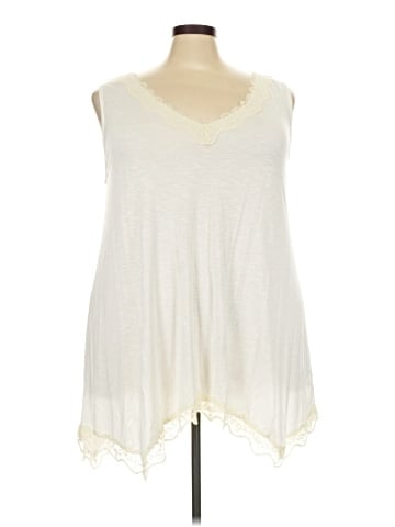 Lane Bryant Sleeveless T-Shirt (view 1)