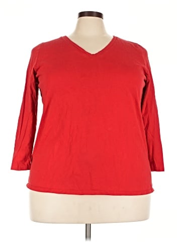 Roaman's 3/4 Sleeve T-Shirt (view 1)