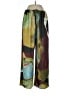 Topshop Print Green Casual Pants Size 12 - photo 1