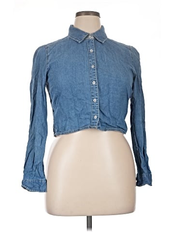 Joe Boxer 3/4 Sleeve Button-Down Shirt (view 1)