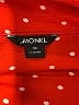 Monki Red Short Sleeve Turtleneck Size XS - photo 7