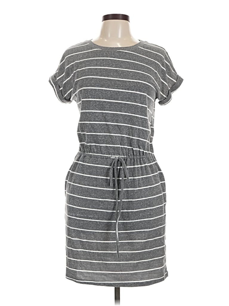 Pre-owned Rae Mode Casual Dress In Gray