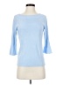 Talbots Blue 3/4 Sleeve Top Size S (petite) - photo 1