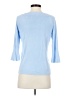 Talbots Blue 3/4 Sleeve Top Size S (petite) - photo 2