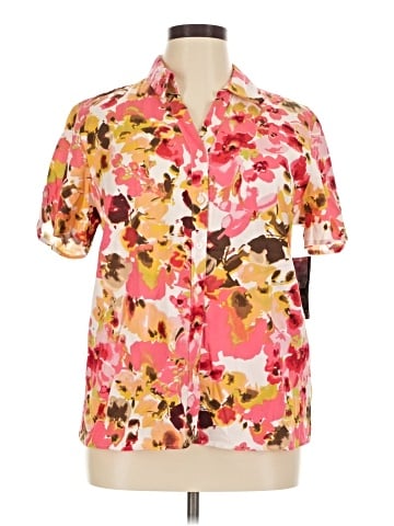 Erika Short Sleeve Blouse (view 1)