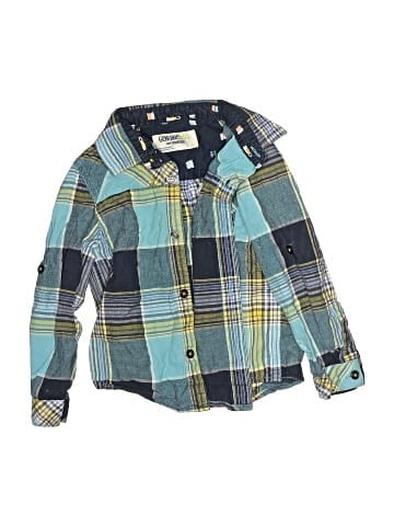 Genuine Kids from Oshkosh Long Sleeve Button-Down Shirt (view 1)