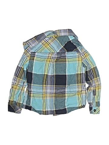 Genuine Kids from Oshkosh Long Sleeve Button-Down Shirt (view 2)