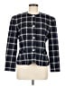 Pendleton 100% Virgin Wool Plaid Blue Wool Blazer Size 8 - photo 1