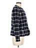 Pendleton 100% Virgin Wool Plaid Blue Wool Blazer Size 8 - photo 4