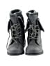 Just Fab Plaid Gray Ankle Boots Size 8 1/2 - photo 2