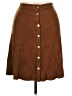 Harmony + Havoc Solid Brown Casual Skirt Size 1X - photo 1