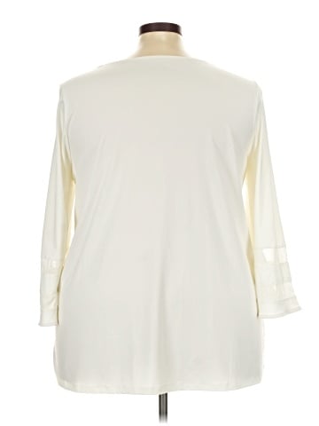 Jessica London 3/4 Sleeve T-Shirt (view 2)