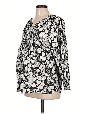 Motherhood Long Sleeve Blouse (view 1)