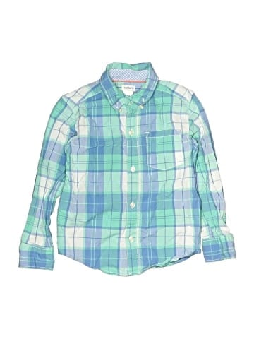Carter's Long Sleeve Button-Down Shirt (view 1)
