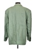 Theory 100% Linen Green Blazer Size S - photo 2