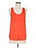 Mossimo 100% Polyester Orange Sleeveless Blouse Size M - photo 1