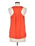Mossimo 100% Polyester Orange Sleeveless Blouse Size M - photo 2