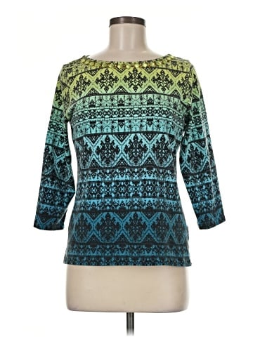 Ruby Rd. 3/4 Sleeve Top (view 1)