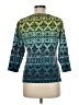 Ruby Rd. Teal 3/4 Sleeve Top Size M - photo 2