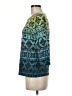 Ruby Rd. Teal 3/4 Sleeve Top Size M - photo 5