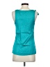 Theory Solid Teal Sleeveless Blouse Size P (petite) - photo 2