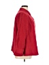 Catherines Solid Red 3/4 Sleeve Button-Down Shirt Size 1X - photo 4