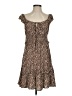 Assorted Brands Animal Print Brown Casual Dress Size S (estimated) - photo 1