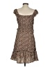 Assorted Brands Animal Print Brown Casual Dress Size S (estimated) - photo 2