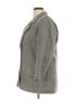 Herman Kay Chevron-herringbone Gray Coat Size 14 Petite - photo 5