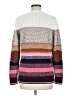 Talbots Stripes White Pink Pullover Sweater Size M - photo 2
