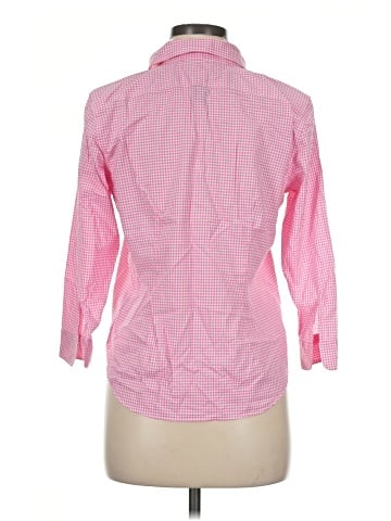 Lauren by Ralph Lauren 3/4 Sleeve Button-Down Shirt (view 2)