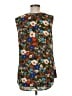 CAbi 100% Polyester Brown Sleeveless Blouse Size M - photo 2