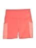 Fabletics Color Block Orange Athletic Shorts Size M - photo 1