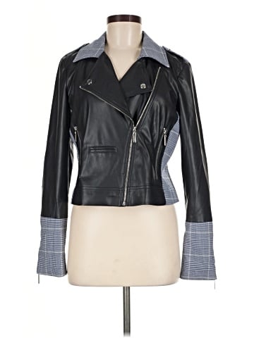 DKNY Faux Leather Jacket (view 1)