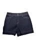 SPANX Blue Denim Shorts Size L - photo 1