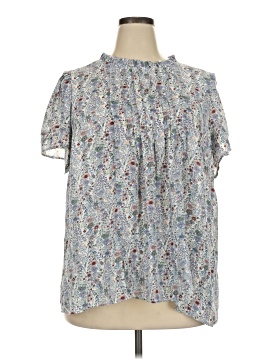 Rose + Olive Short Sleeve Blouse