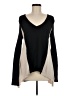 BCBGMAXAZRIA 100% Merino Black Wool Sweater Size M - photo 1