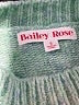 Bailey Rose Green Pullover Sweater Size S - photo 7