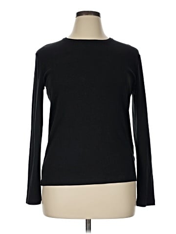 Jones New York Signature Long Sleeve T-Shirt (view 1)