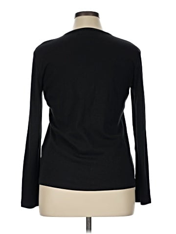 Jones New York Signature Long Sleeve T-Shirt (view 2)
