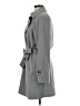 Talbots 100% Polyester Gray Trenchcoat Size 6 - photo 5