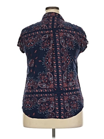 Rock & Republic Short Sleeve Blouse (view 2)