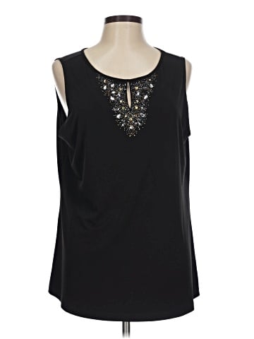 Susan Graver Sleeveless Blouse (view 1)